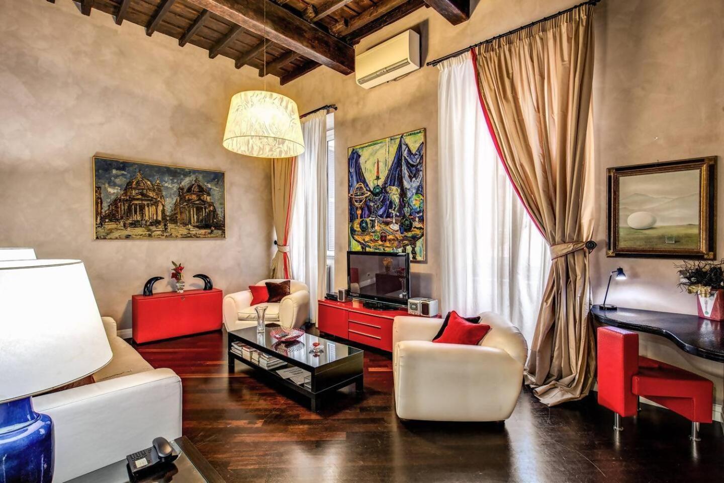 Spacious Flat By Piazza Navona Rome Exterior photo