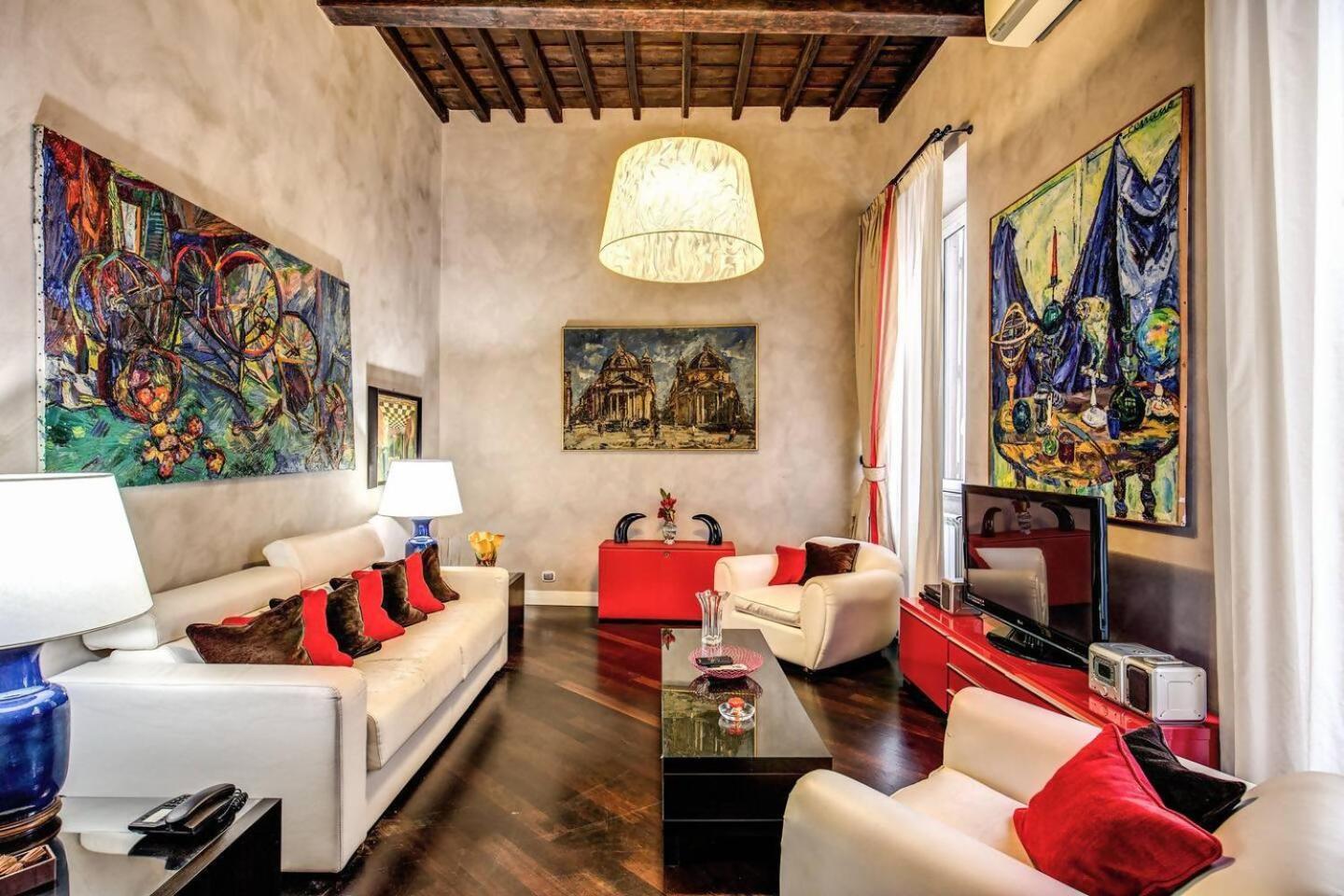 Spacious Flat By Piazza Navona Rome Exterior photo